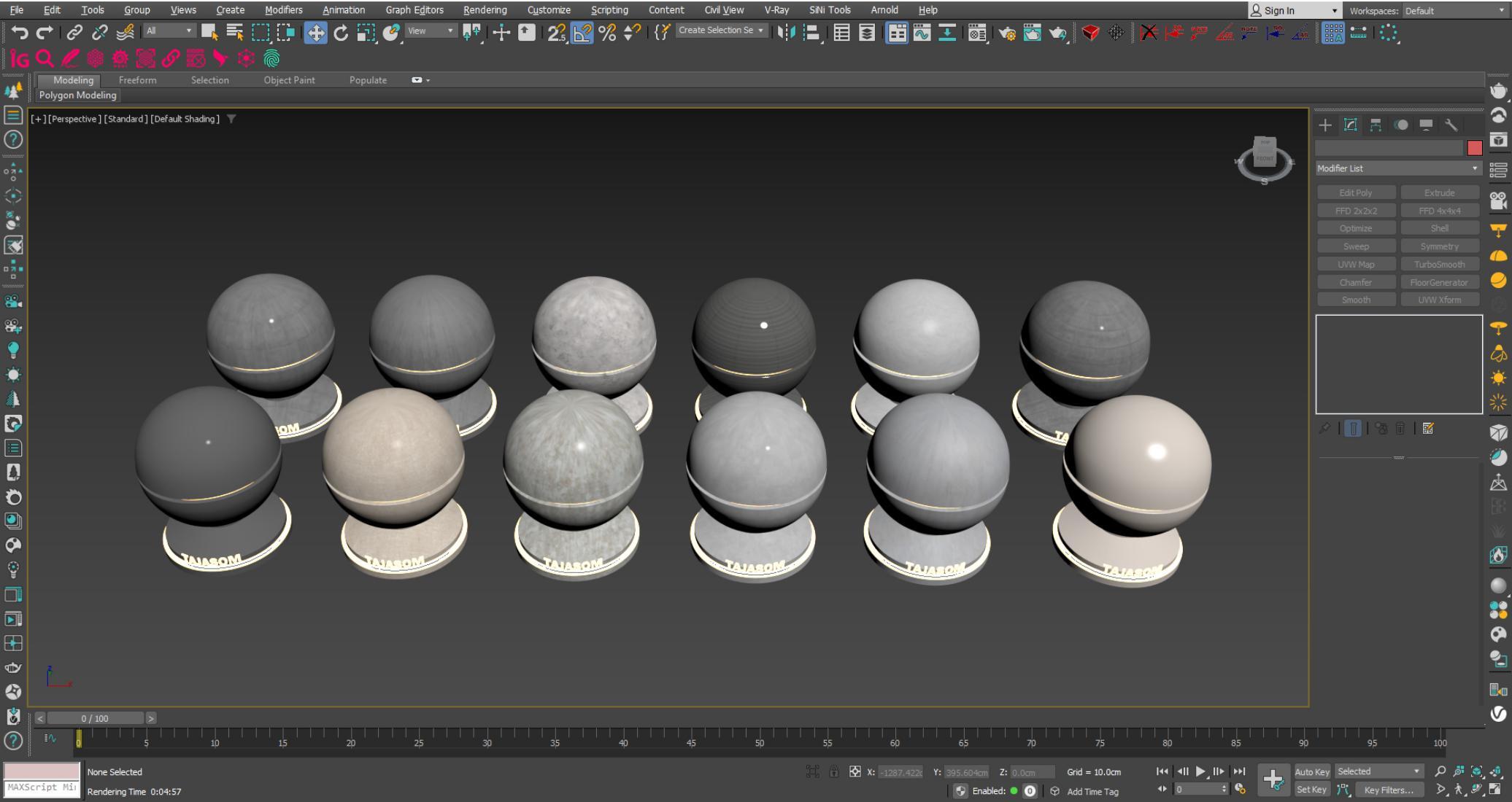  متریال جدید معماری برای نرم افزار تری دی مکس 