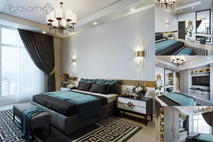 صحنه آماده اتاق خواب 0440