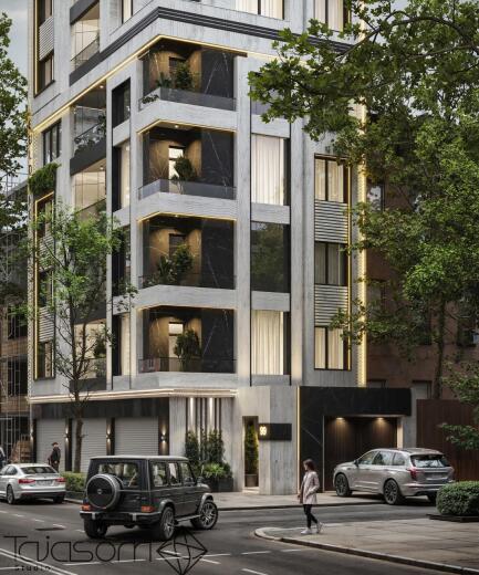 قیمت هر شات رندر نمای ساختمان