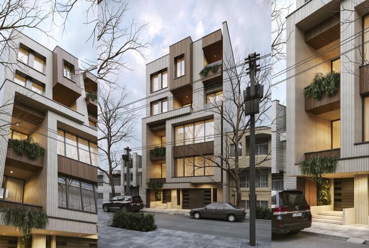 صحنه آماده نما مدرن برای کرونا رندر