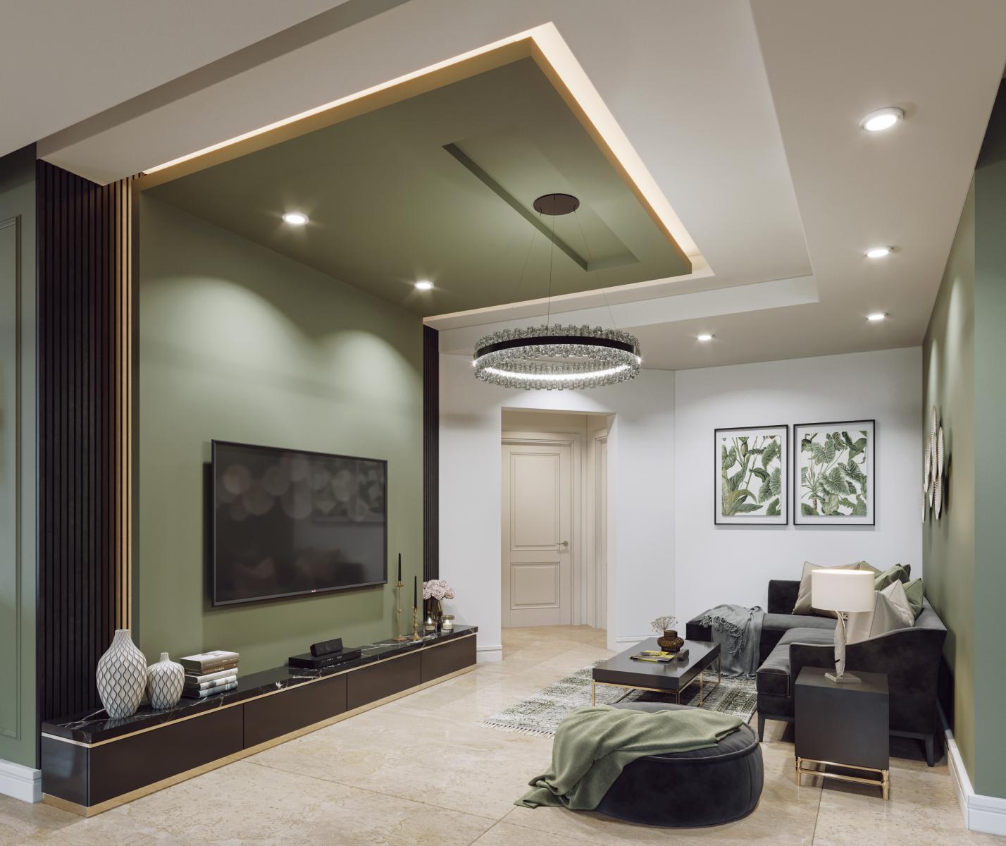  دانلود صحنه آماده رندر دکوراسیون داخلی نشیمن برای پرزنت معماران 