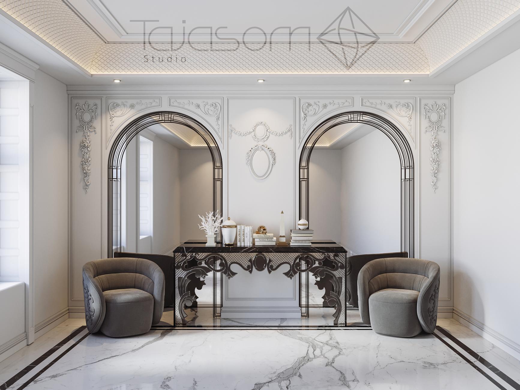  صحنه آماده چیدمان شده کلاسیک ویژه ویژوالایزیشن 